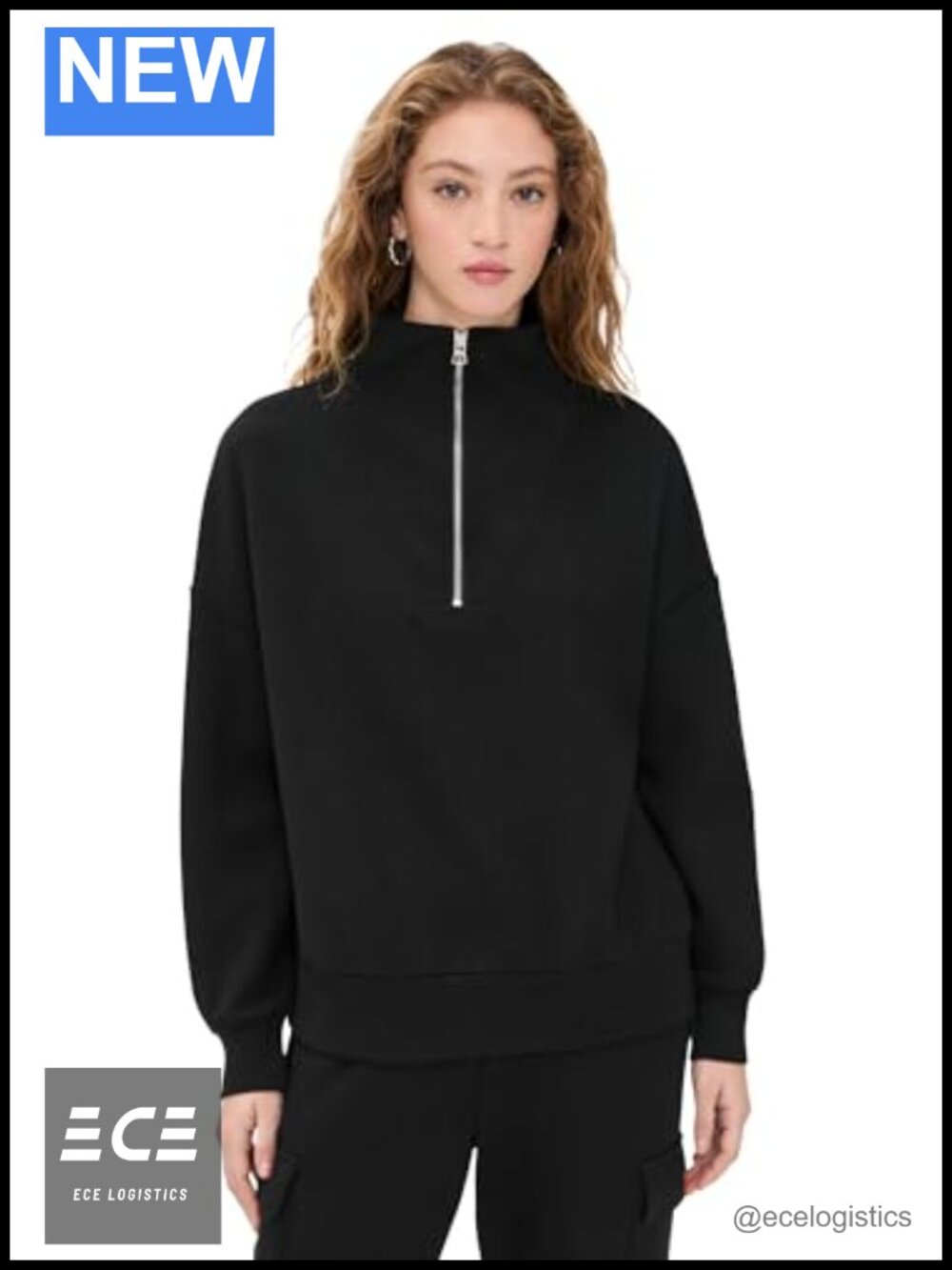 Women's Hawley Half Zip Sweater Mid-Weight Super-Soft Knit Collared Pullover